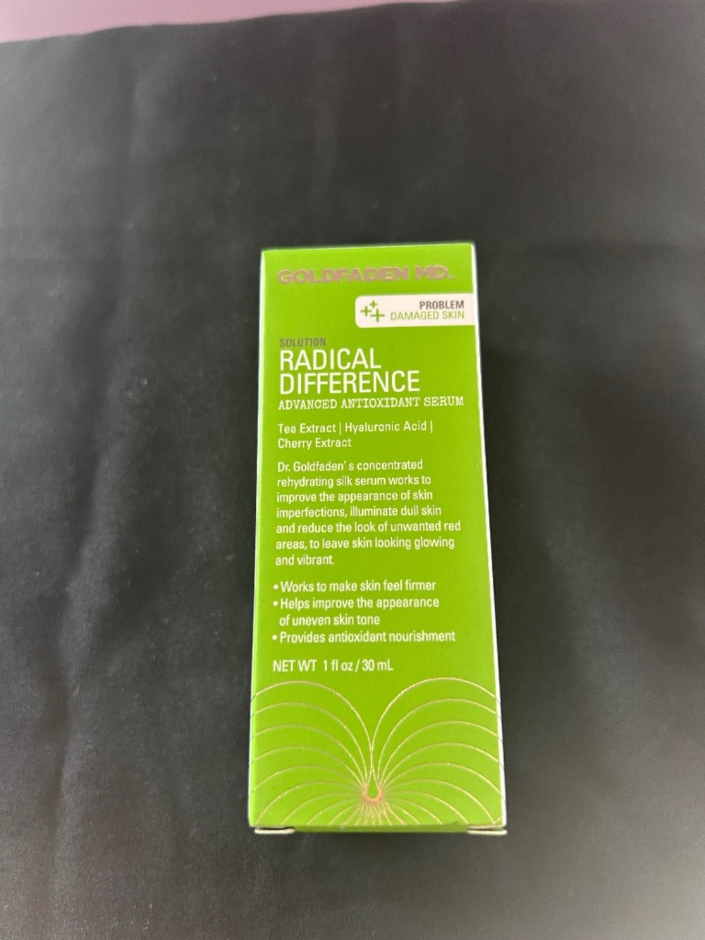 Goldfaden MD. Radical Difference Advanced Antioxidant Serum